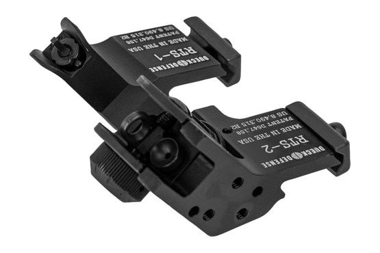 Dueck Defense Rapid Transition Offset Sight Set feature a 7075 aluminum construction